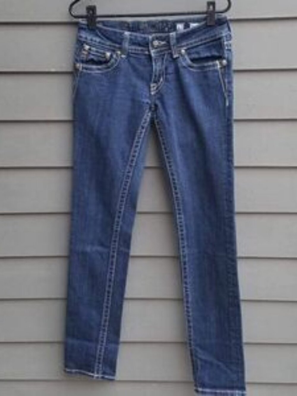 Miss Me Skinny Embellished Jeans Size 27